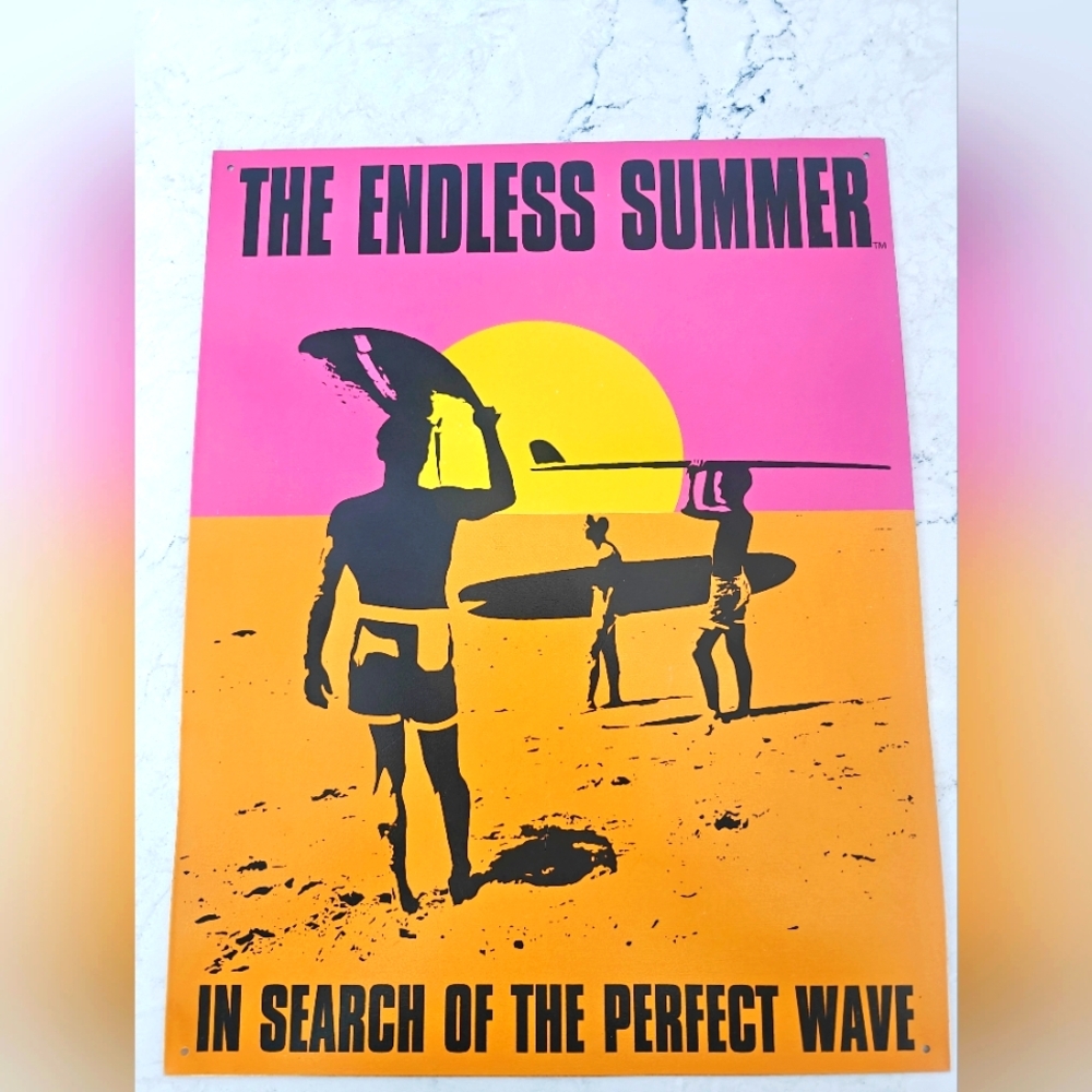 The Endless Summer Metal Poster